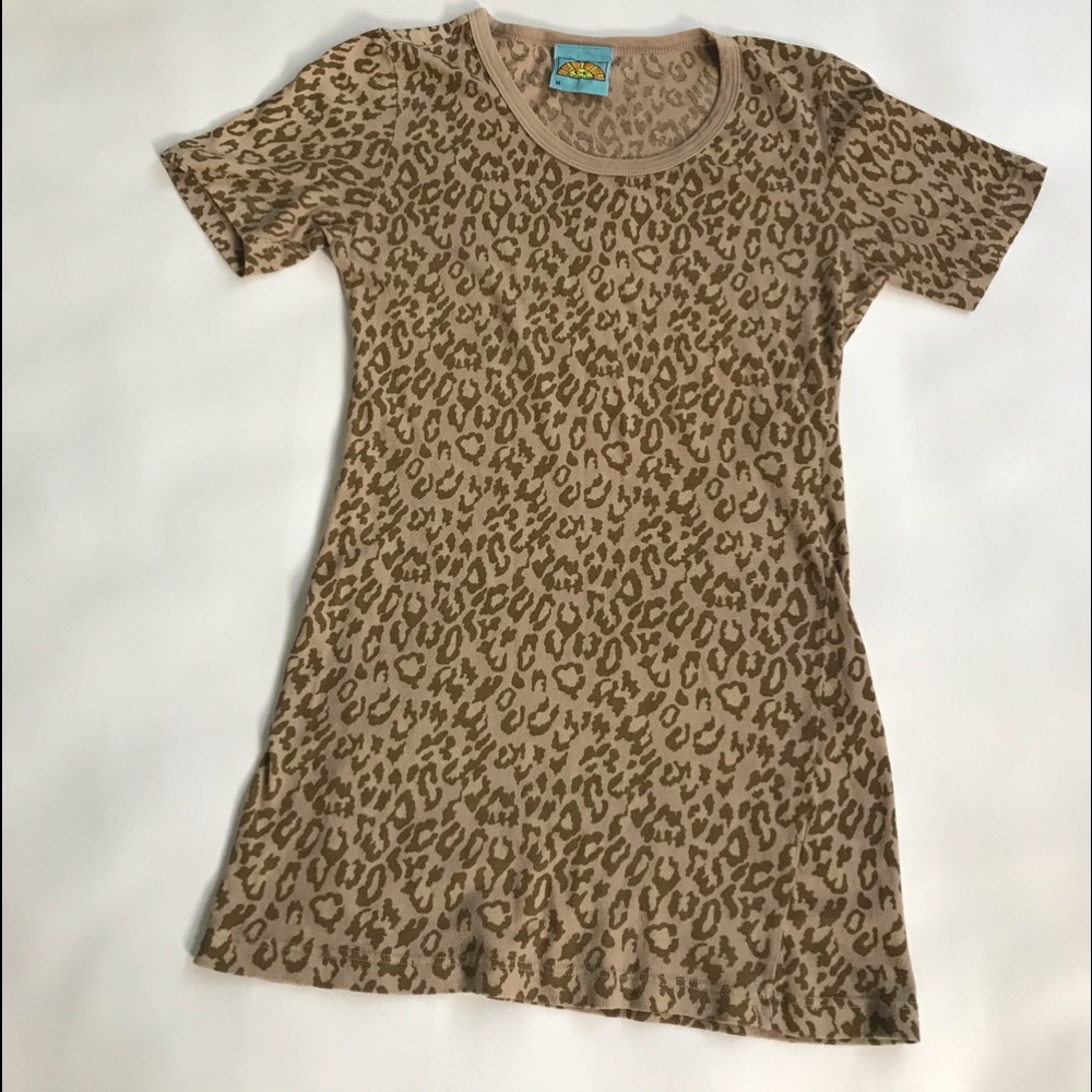 C&C California leopard tee